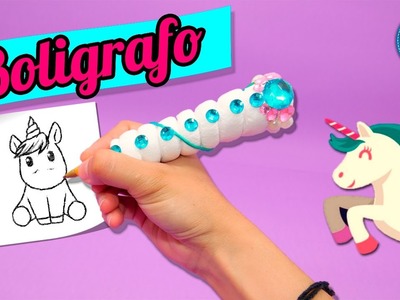 DIY | ¡Haz un Bolígrafo en forma de CUERNO DE UNICORNIO! | FÁCIL | PumitaNegraArt????