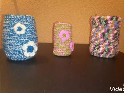Lapicero de crochet.Paso a Paso