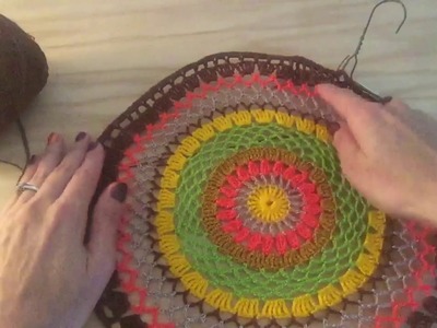 Mándala en Crochet.