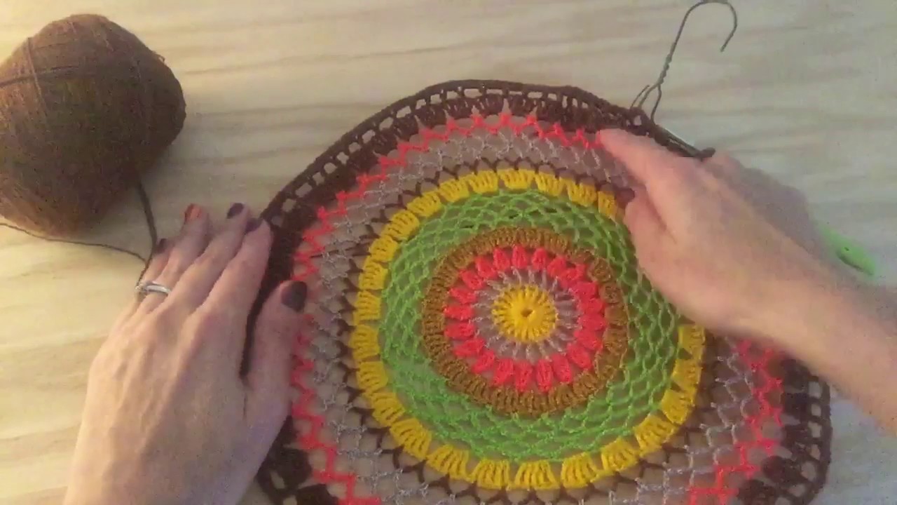 Mándala en Crochet.