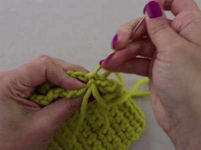Mis Creaciones de Crochet - Técnica 09 C: Coser las costuras sobrehilar los bordes