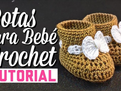 Botas para Bebé - Tutorial Crochet