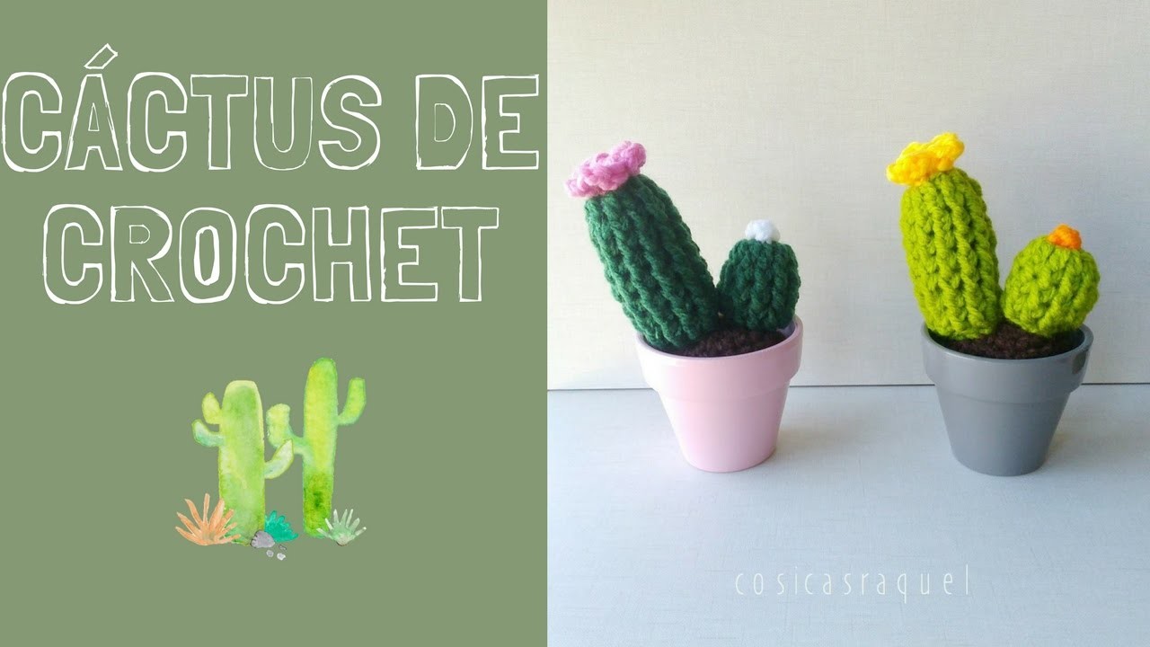 Cactus de Crochet