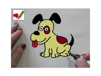 Como Dibujar un Perro. How to draw a dog