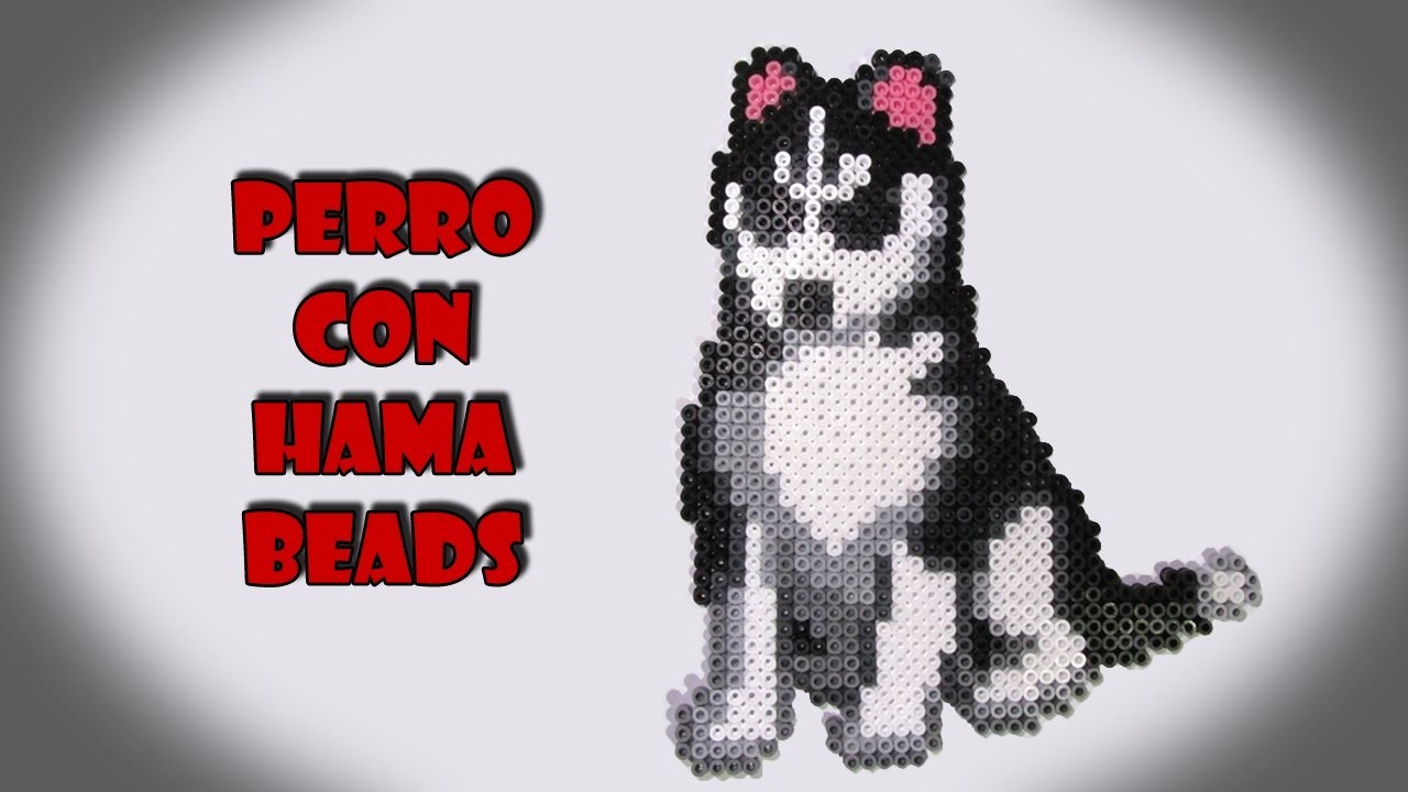 Como hacer un Perro con Hama Beads