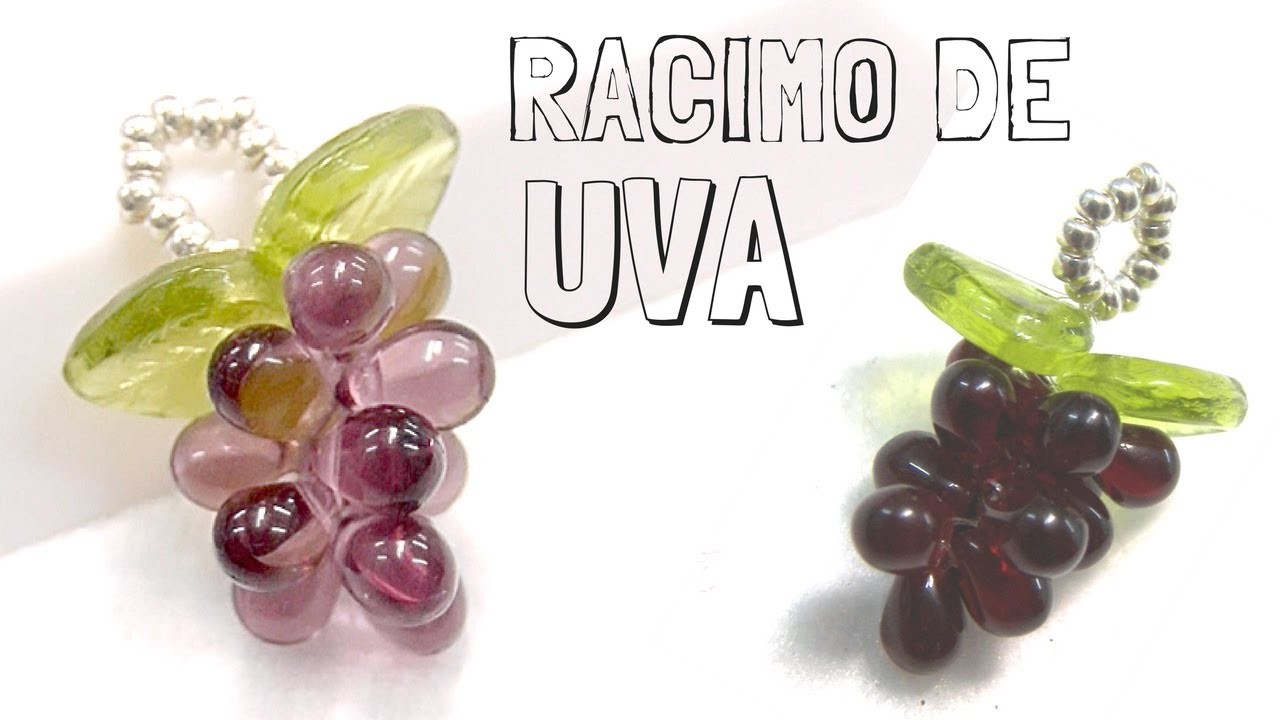 Como hacer un Racimo de uva con Gotas de Bohemia - Tutorial DIY
