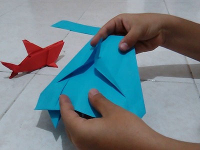 Como hacer un tiburón de papel