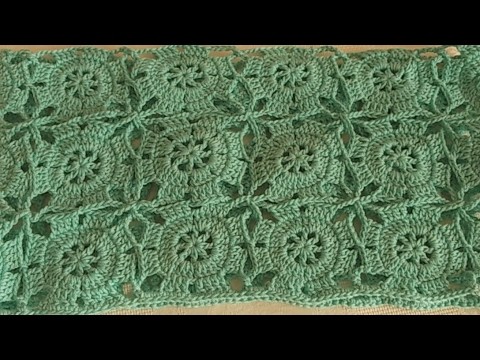 Como Unir Grannys en Crochet parte 1