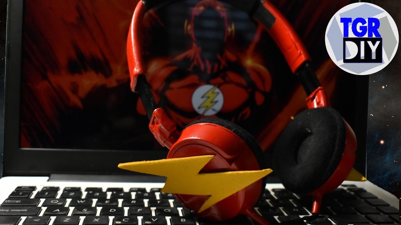 DIY Audífonos de Flash. The Flash Headphones