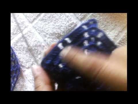 Ganchillo - Tejer paso a paso cuadro floral de crochet