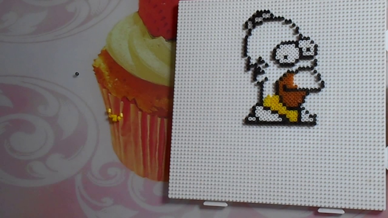 Llavero Homer Simpson Hama Beads mini