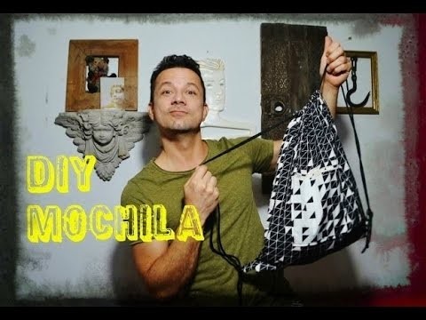 Mochila para gym fácil  - DIY gym backpack
