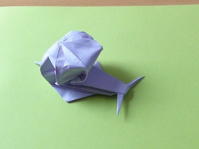 Origami facil (Caracol)