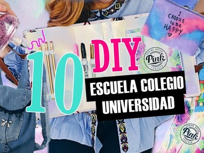 10 DIY Y TRUCOS PARA LA ESCUELA, FÁCIL Y BONITO✏️ DIY Útiles escolares y mochila de jeans sin coser!