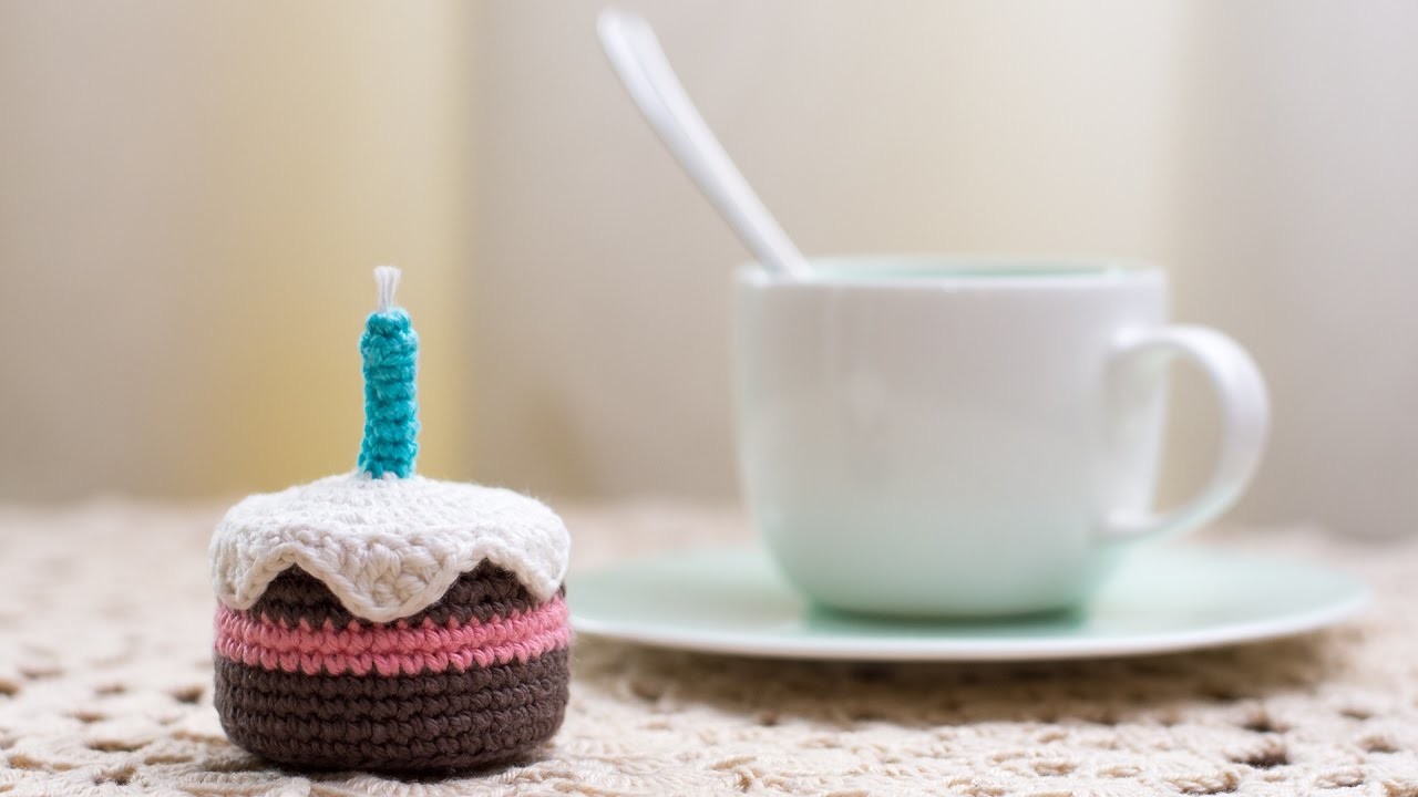 Amigurumi | Como hacer una torta en crochet | Bibiana Mejia Crochet 2017