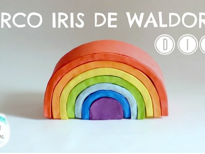 ARCO IRIS DE WALDORF DIY - Fácil y barato!!