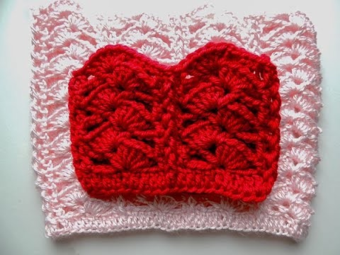 Crochet: Punto Combinado # 19 en Redondo