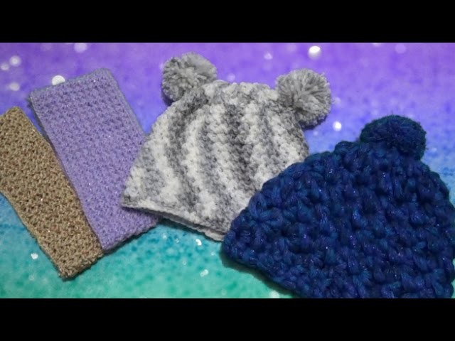 Punto Espiga en Estrella y Aplicaciones a Crochet