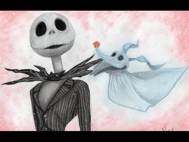 Speed.How to Draw: Jack Skellington  ( The Nightmare Before Christmas) by Nar