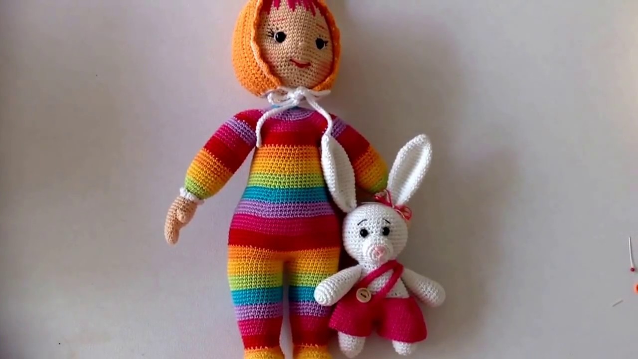 Como tejer juguete de Muñeca Daniela amigurumi By Petus (2.2)