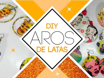 DIY Aros de lata de gaseosa ♔ Bruja Creativa