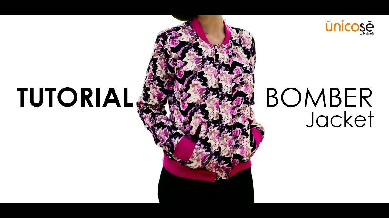 DIY Costura chaqueta Bomber .