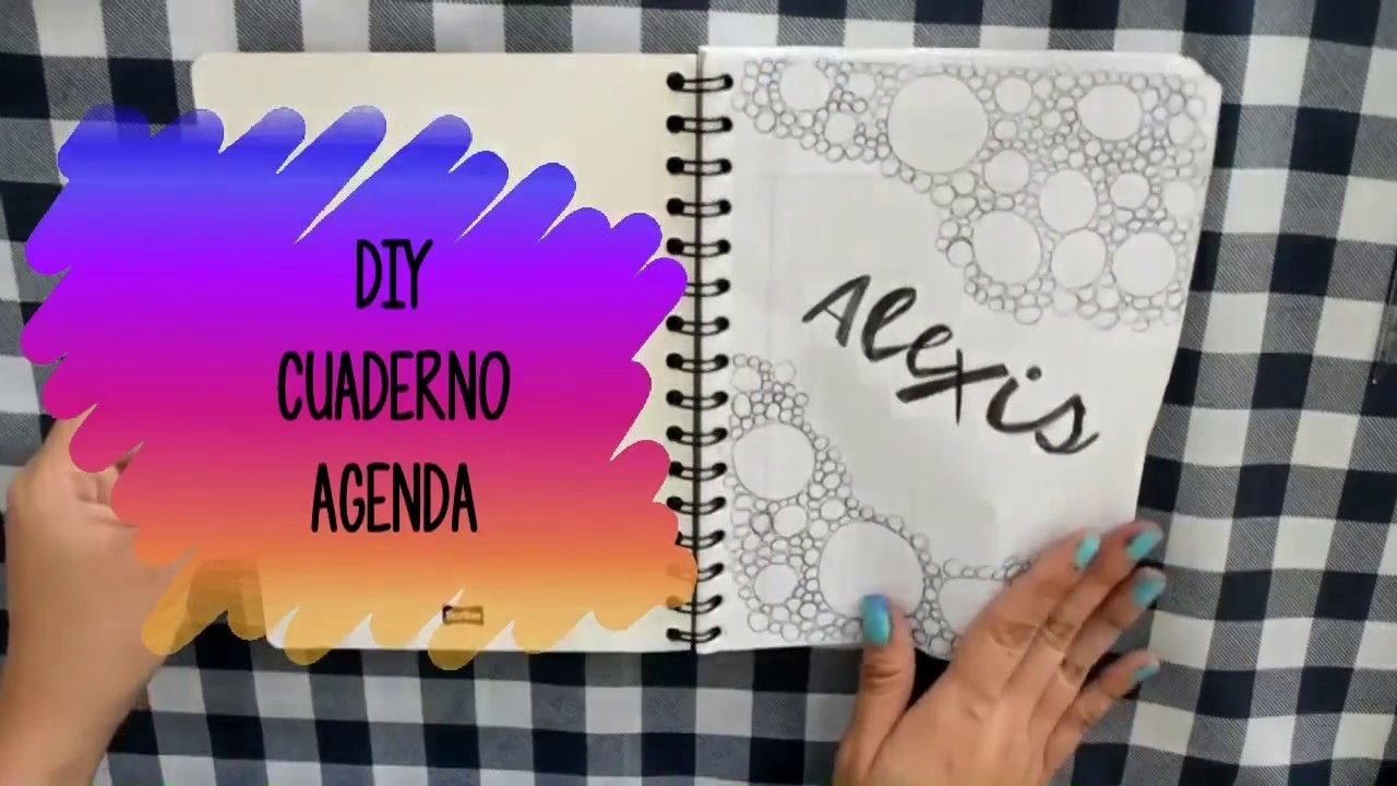 DIY De cuaderno a Agenda (Re Subido)