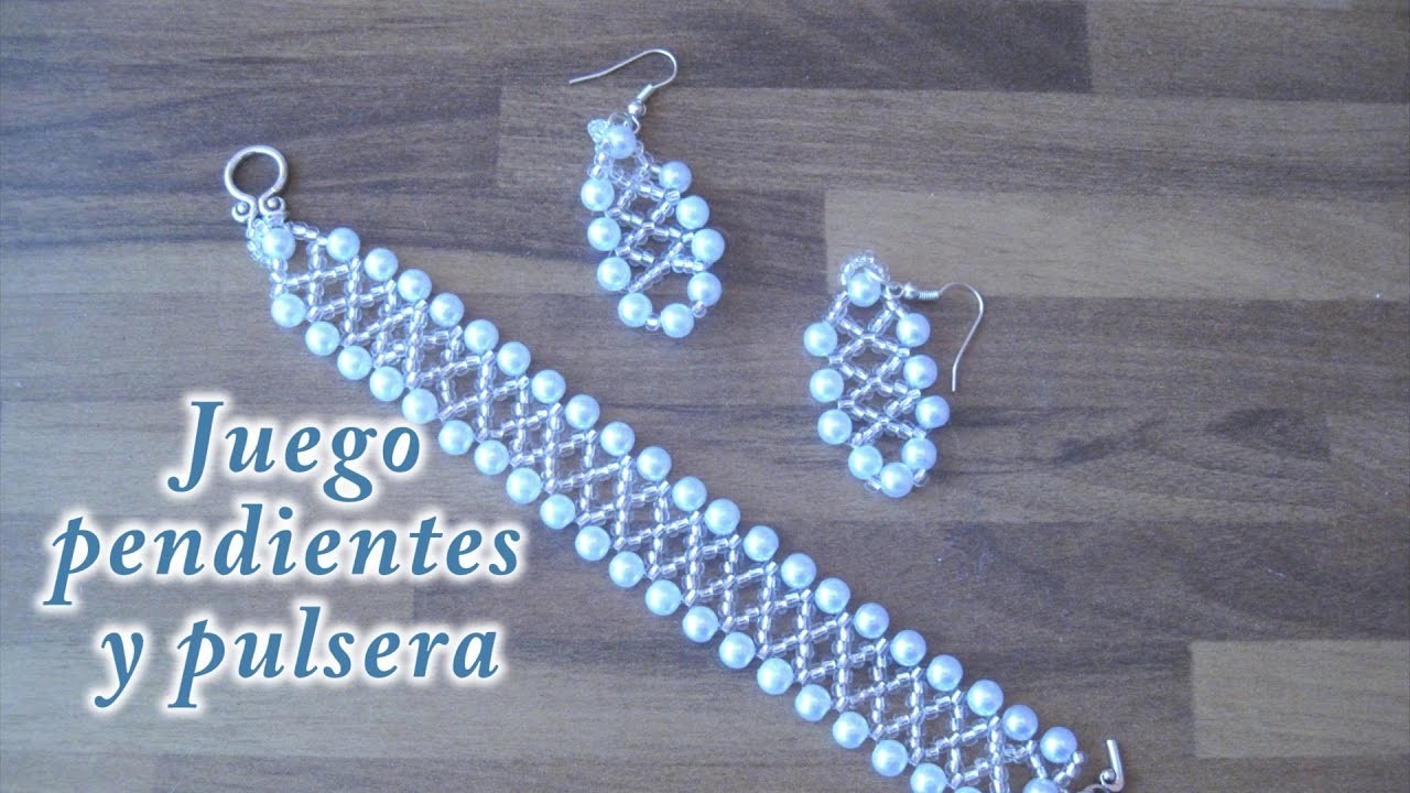 # DIY - Pendientes y pulsera a juego # DIY - Matching Earrings and Bracelet