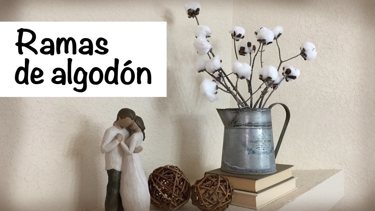 DIY - RAMAS DE ALGODON | ELYSSA'S CUBBY