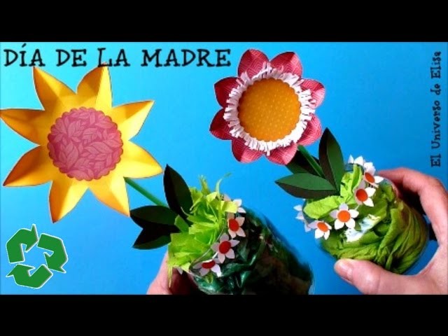 Manualidades para el Día de la Madre, Regalos para el Día de las Madres, Manualidad de reciclaje