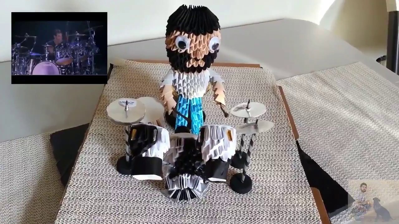 3D-Origami BATERISTA