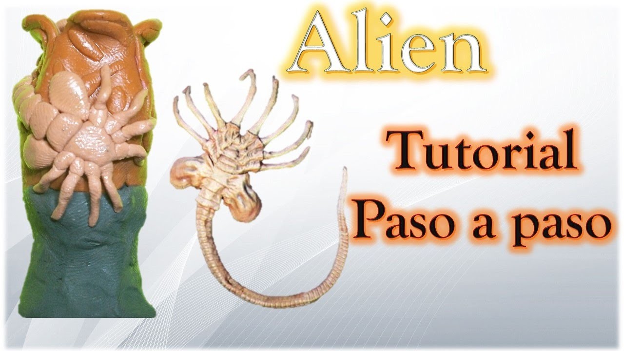 ALIEN COVENANT ESPECIAL ✅ Como hacer a Alien Arácnido de Plastilina tutorial