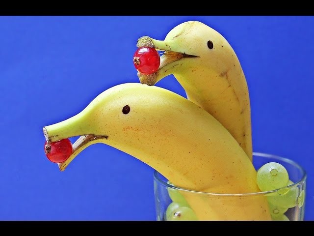 Como Hacer un Delfin con Frutas- HogarTv por Juan Gonzalo Angel