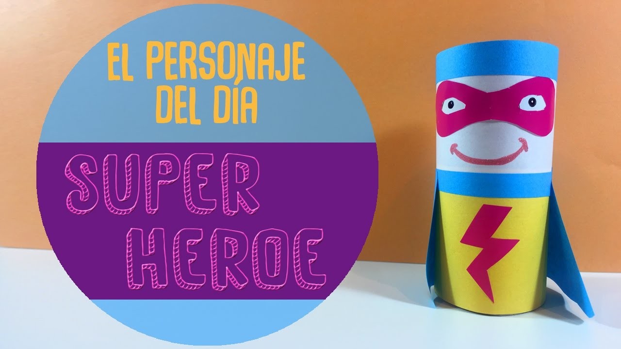 ¿como hacer un superheroe con materiales reciclados? + 5 curiosidades sobre los superheroes
