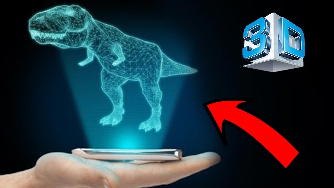 Transforma tu celular en un proyector de hologramas 3D (tutorial)