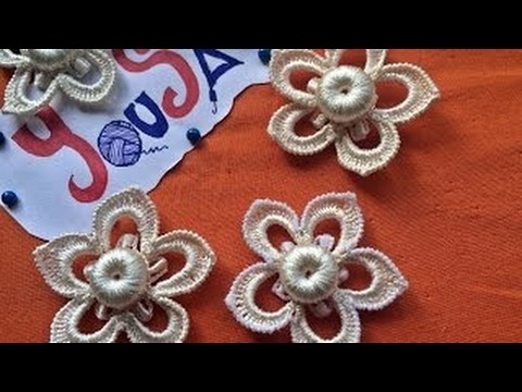 CROCHET IRLANDES- Vestido de novia Tutorial 9