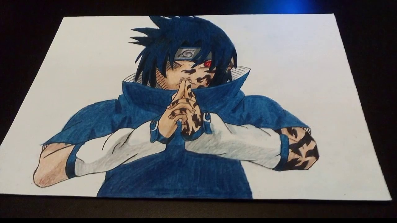 Dibujando A "Sasuke" | ⭐Dibujos Eazy ⭐