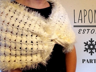 Estola "Laponia" (ganchillo. crochet) - Parte 1