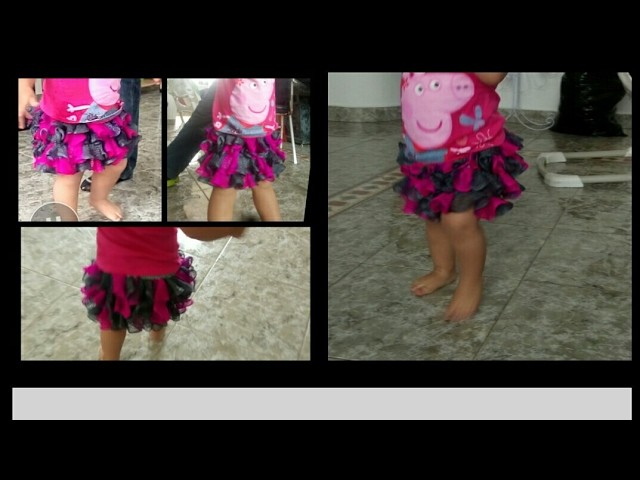 Falda para niña tejida a crochet  muy facil