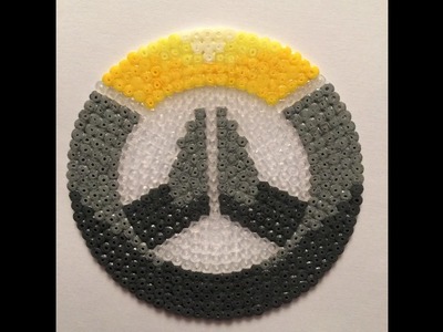 Logo Overwatch Hama Beads mini | Speed Art