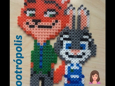 Zootropolis en Hama Beads | El Mimimundo