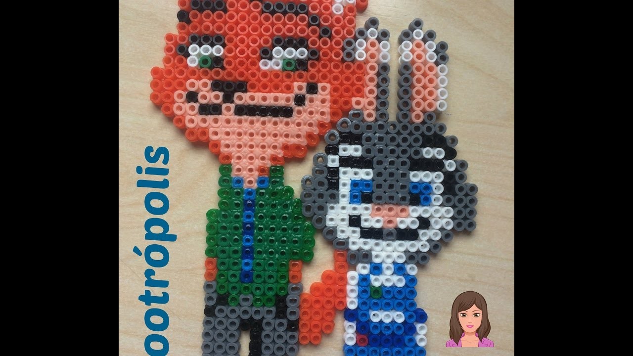 Zootropolis en Hama Beads | El Mimimundo