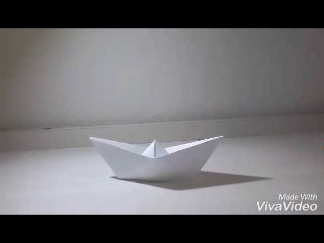 Como hacer un barco de papel-Manualidades faciles
