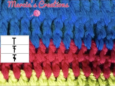 CROCHET: Puntos Medio Alto, Vareta Simple, Vareta Doble