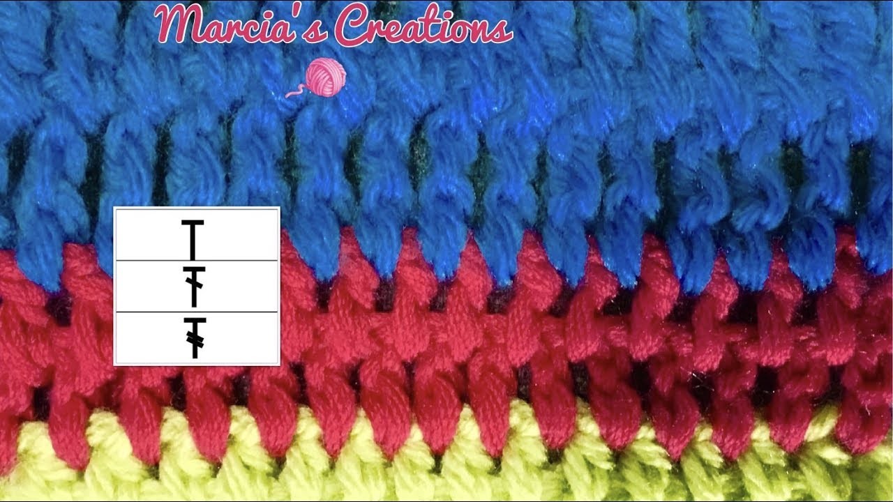 CROCHET: Puntos Medio Alto, Vareta Simple, Vareta Doble