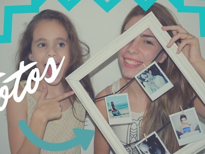 DIY- Como hacer fotos polaroid (Super Facil)- Decora tu cuarto con fotos! Marco de foto ♥. POPIS