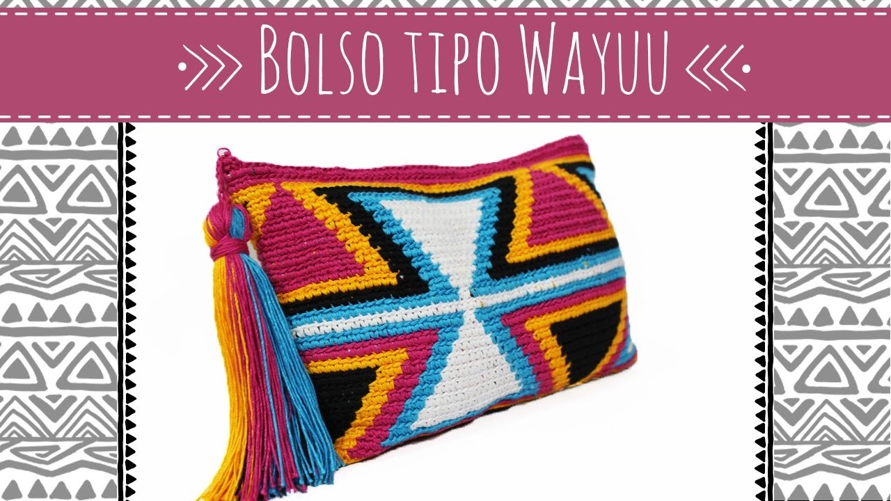 DIY Crochet: Bolso tipo Wayuu