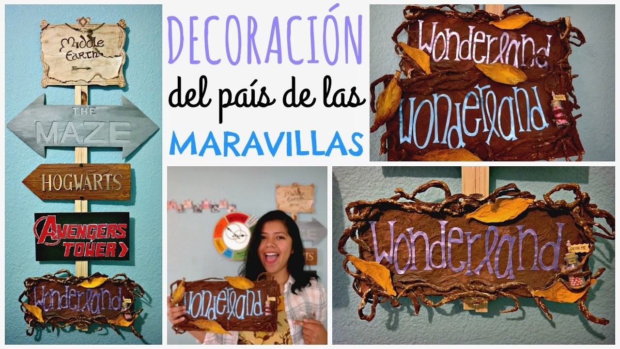 DIY! Letrero Wonderland ❤ Mi Letrero de Direcciones | Ame Mayén