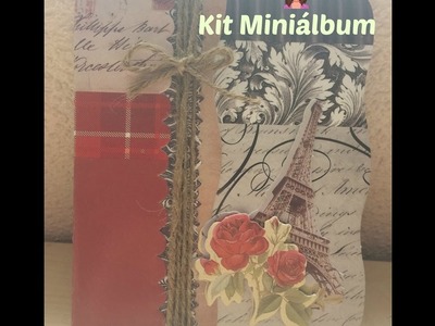 Kit para hacer un miniálbum Scrapbook | El Mimimundo