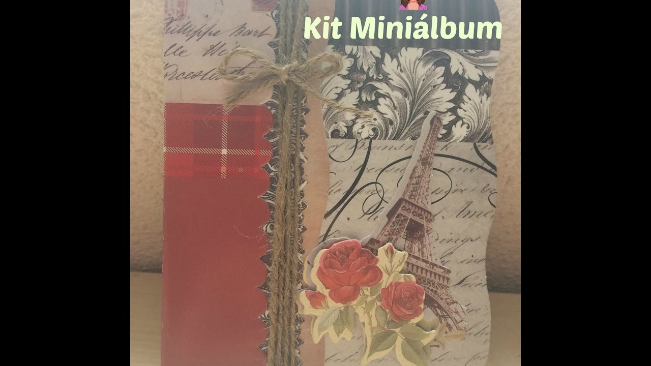 Kit para hacer un miniálbum Scrapbook | El Mimimundo